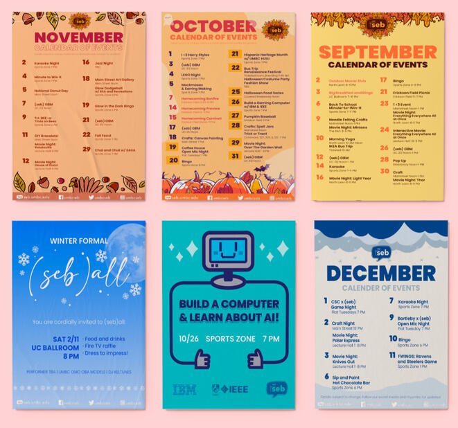 Event Posters and Flyers