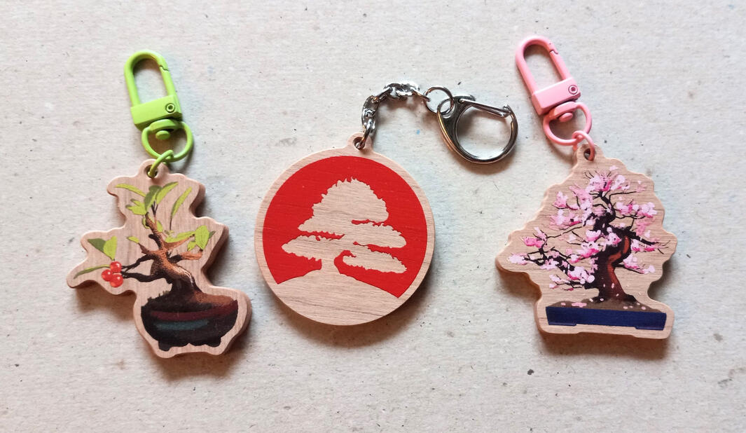 Wooden Keychains