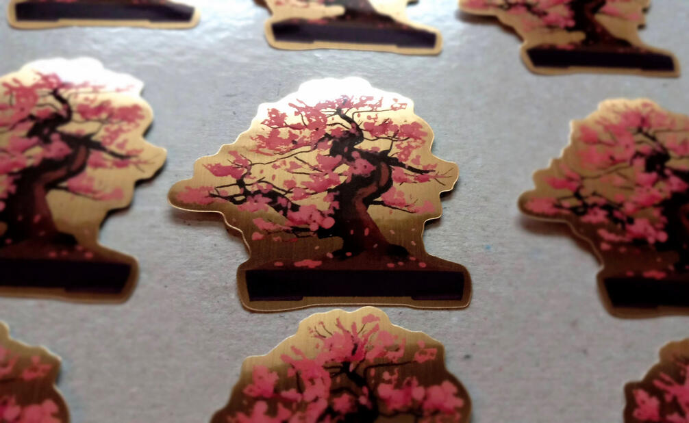 Gold Stickers (Illustrated)