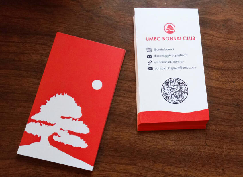 Bonsai Club Business Cards
